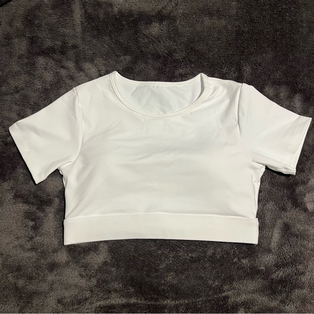 NVGTN Open Back Top- White